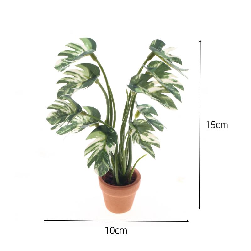 New.1PC 1/12 Dollhouse Simulat - Plant Pot 评论和价格