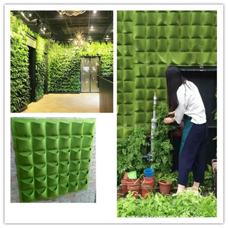 NEW Wall Hanging Pockets Plant - Vertical Planter 评论和价格