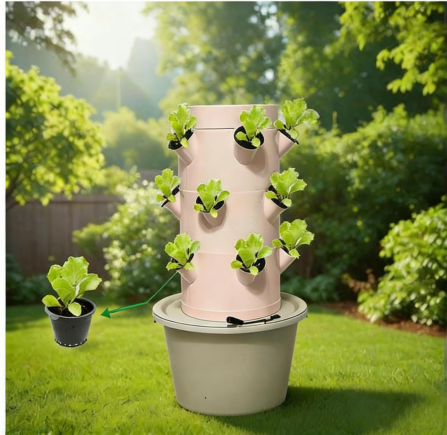 Vertical Hydroponic Growing Sy - Hydroponic Kit 评论和价格