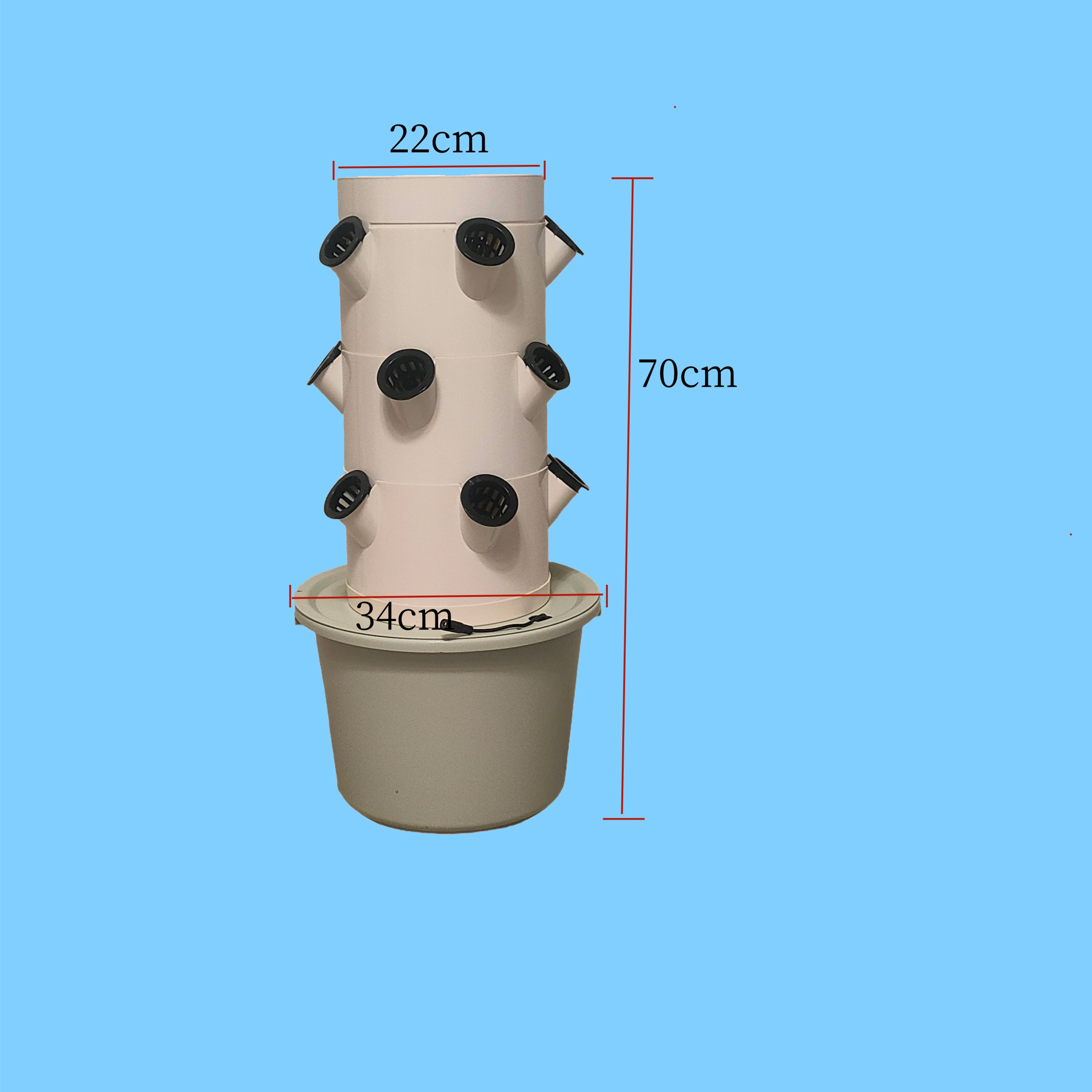 Vertical Hydroponic Growing Sy - Hydroponic Kit 评论和价格