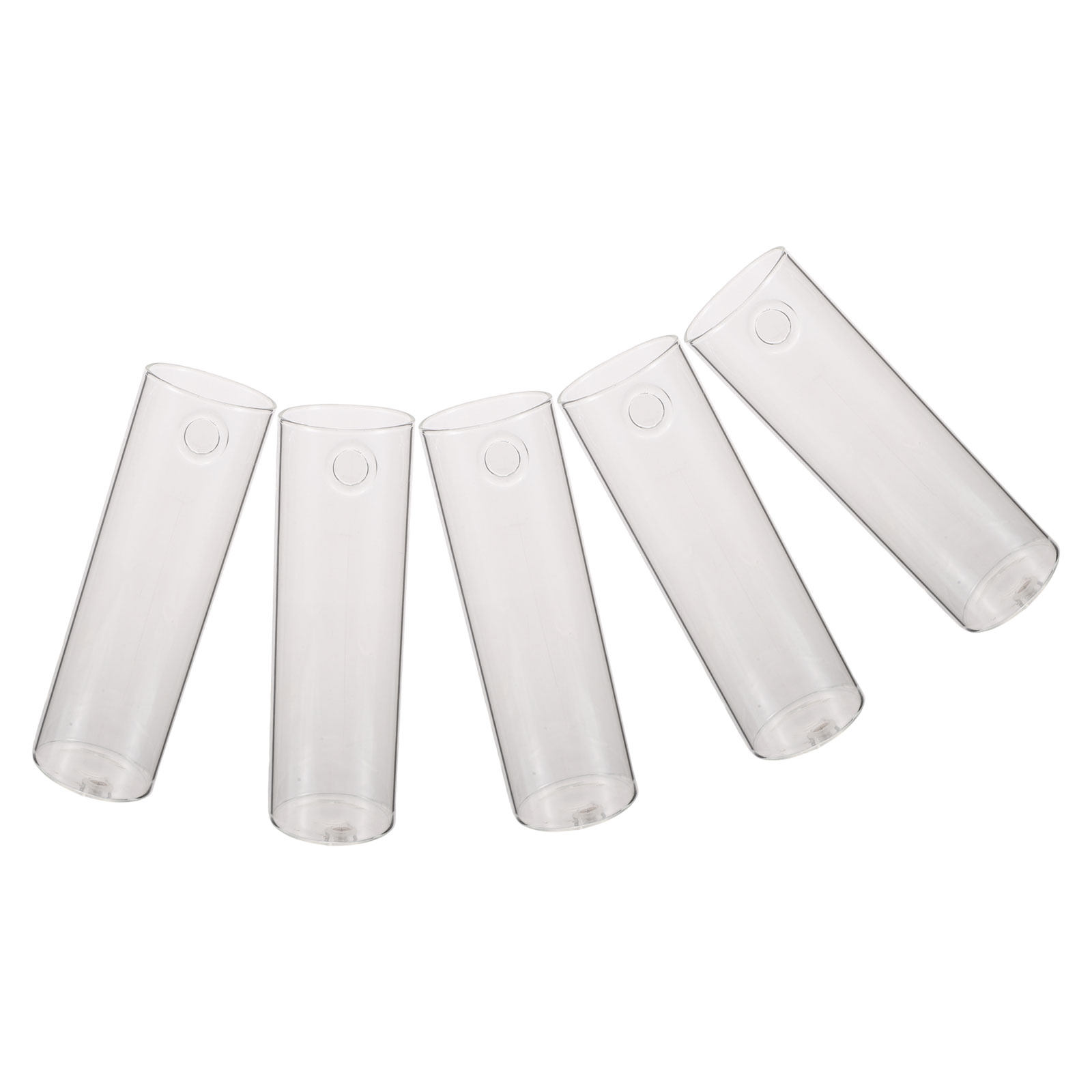 5Pcs Wall Planter Cylinder Gla - Vertical Planter 评论和价格